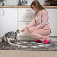 thumbnail image 4 of Kitchen Rugs and Mats Non Skid Washable Brown Pattern Bohemia Kitchen Mat and Rug Set,Floor Cushion Waterproof Rug,Rubber Backed Area Rugs for Kitchen Laundry, 4 of 7