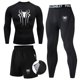 thumbnail image 2 of Conjunto de 3 piezas de ropa interior térmica de invierno para hombre, traje deportivo de compresión, calzoncillos largos, ropa deportiva para correr, chándal, mallas de entrenamiento para ejercicio, 2 of 5