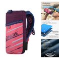 thumbnail image 1 of Botella de Agua para Correr de Mano Pequeña con Matraz Suave de 14 Oz, Se Adapta a Teléfonos de 6.8 Pulgadas, Sin Agarre para Maratones, Senderismo, C Rosado Macarena correa portadora de botella deportiva, 1 of 8