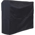 thumbnail image 1 of Sunnydaze 4-Foot Firewood Log Rack Cover - Heavy-Duty Weather-Resistant PVC Construction - Black, 1 of 9