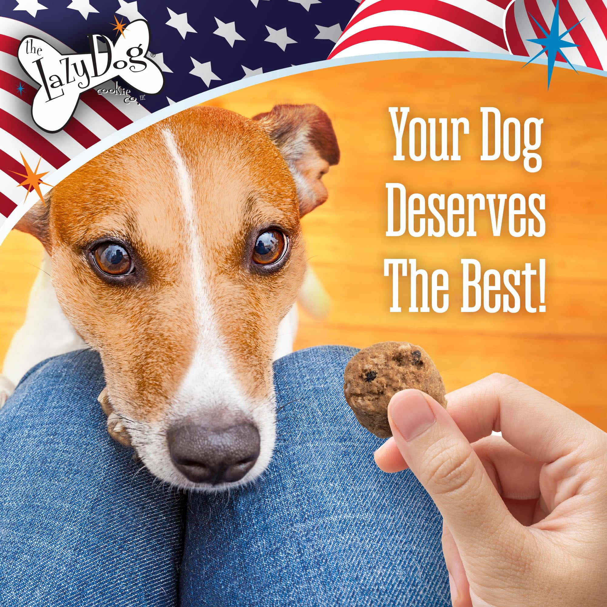 Lazy Dog Cookie 142009 5 oz Operation Drool Overload Soft Baked Blueberry & Peanut Butter Dog Treat