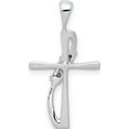 thumbnail image 3 of 14K White Gold .01Ct. Diamond Pendant (23.5 X 12.5) Made In India pm5023-001-wa, 3 of 5
