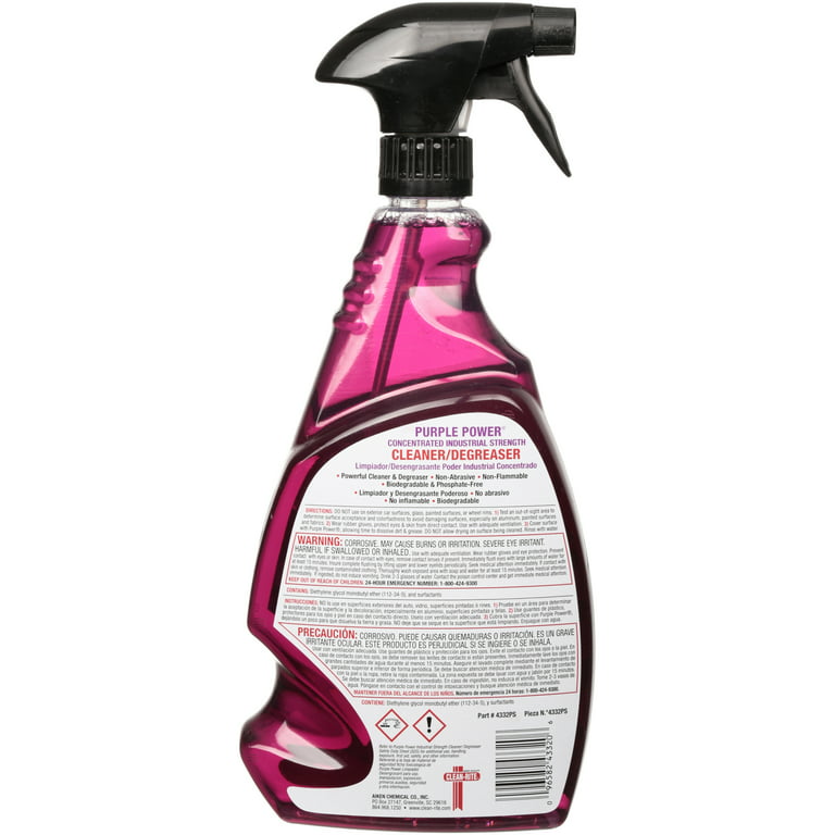  Purple Power (4320P) Industrial Strength Cleaner and