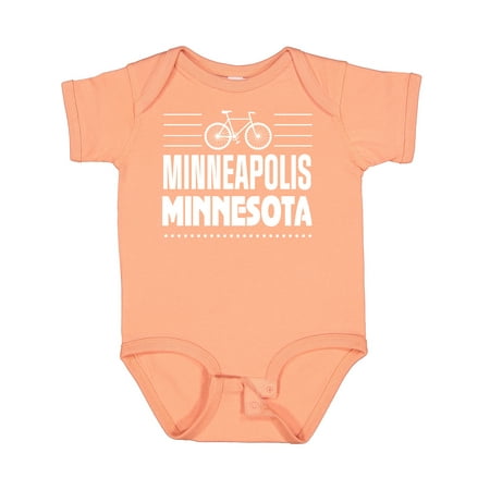 

Inktastic Minneapolis Minnesota Biking Gift Baby Boy or Baby Girl Bodysuit