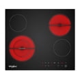 thumbnail image 3 of Parrilla Eléctrica Whirlpool WEC5240B para empotrar de 4 quemadores en vidrio cerámico negro, 3 of 3