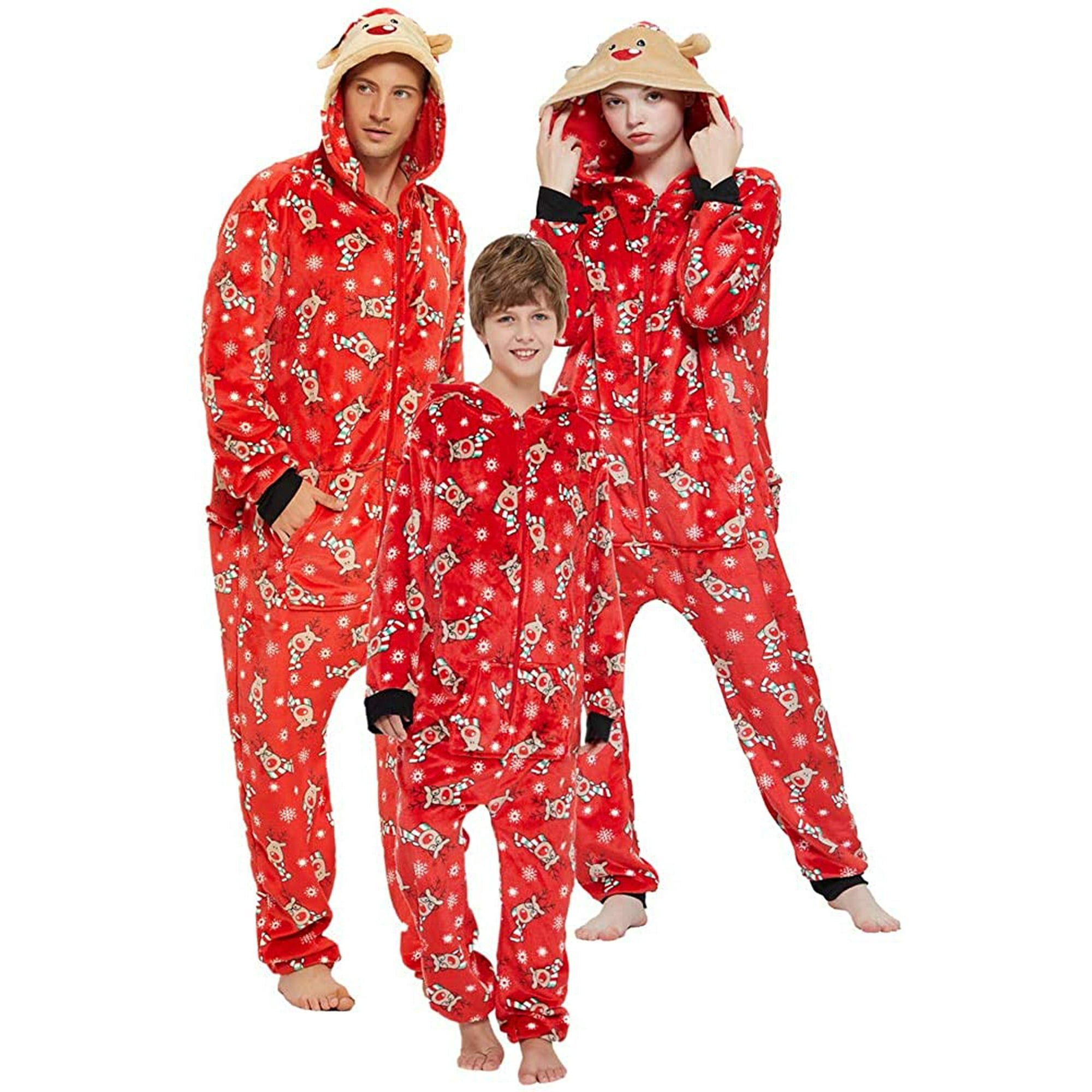 One piece xmas pajamas hotsell