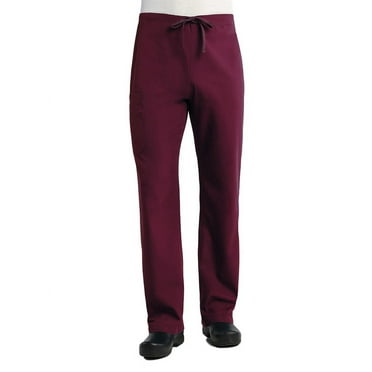 Red Panda Unisex Straigh Leg Drawstring Scrub Pant