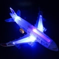 thumbnail image 1 of Plástico Airbus A380 modelo avión eléctrico Flash luz sonido niños juguetes, 1 of 2