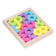 thumbnail image 3 of Herwey Number Building Block Puzzle,Children Toys Building Blocks,Wooden Number Puzzles Innovative Three Dimensional Burr Free Improve Concentration Early Educational Toys For Gifts, 3 of 8