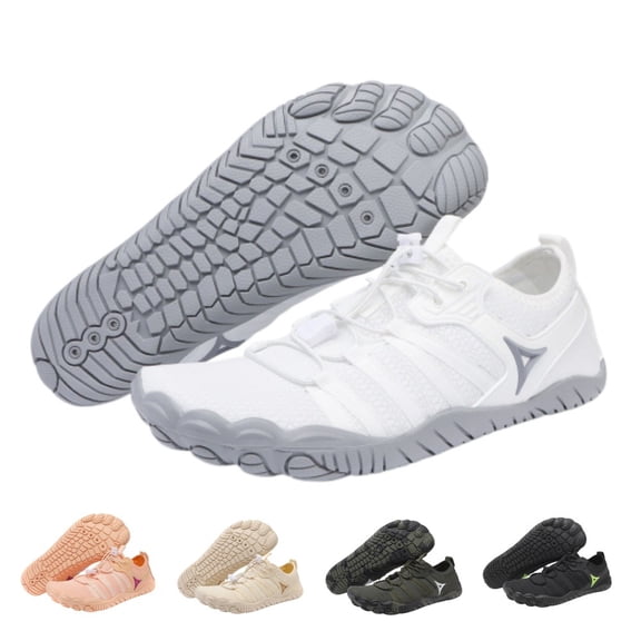 Hiking Barefoot Shoes For Women Men Running & Barefoot Footwear Breathable & Non-Slip Athletic Footwear Wide Toe Water Shoes Outdoor Hiking Shoes