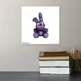 thumbnail image 3 of Gallery Pops Five Nights at Freddy's - Bonnie Plushie Wall Art, Unframed Version, 12" x 12", 3 of 5