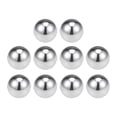 thumbnail image 1 of Uxcell Billes de Roulement Métriques en Acier Inoxydable 304 Grade G100 Billes de Précision 11 mm /0,43 Pouces, 1 of 3