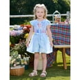 thumbnail image 2 of Mono Disney Frozen Elsa para niña pequeña con falda de tul, 4-5T, 2 of 7
