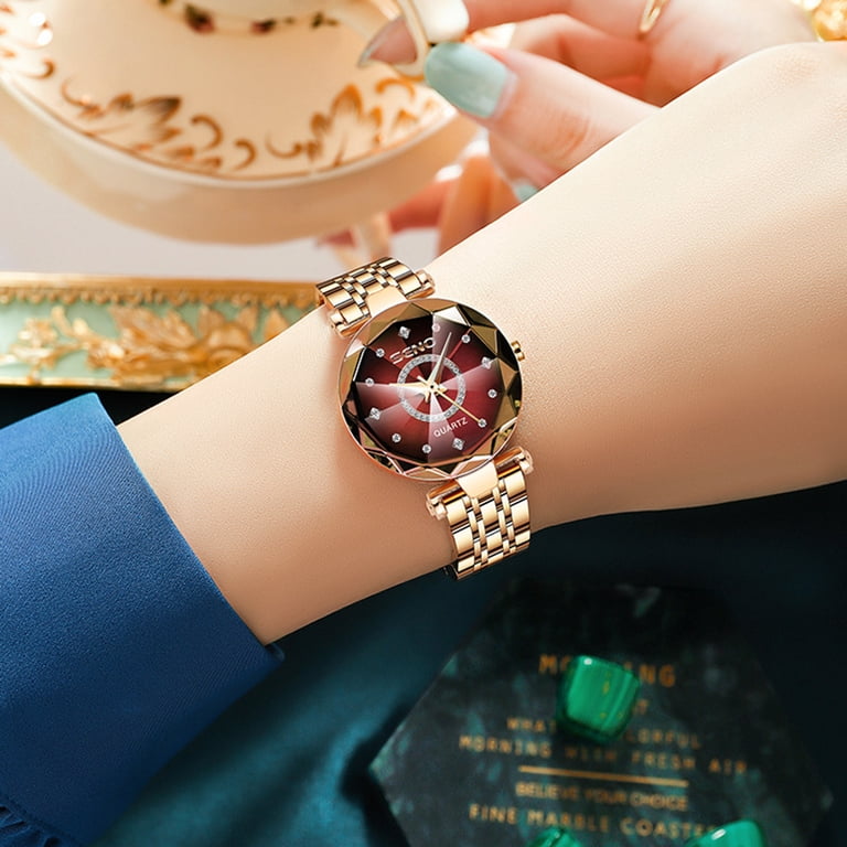 Womens quartz watch Amazon.com: MASTOP Luxury Women Watches Sky Dial Analog  main image 3