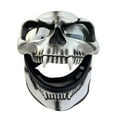 thumbnail image 6 of CANKER Halloween Motorcycle Helmet Skull Mask Skull Skeleton Visor with Adjustable Belt, 6 of 18