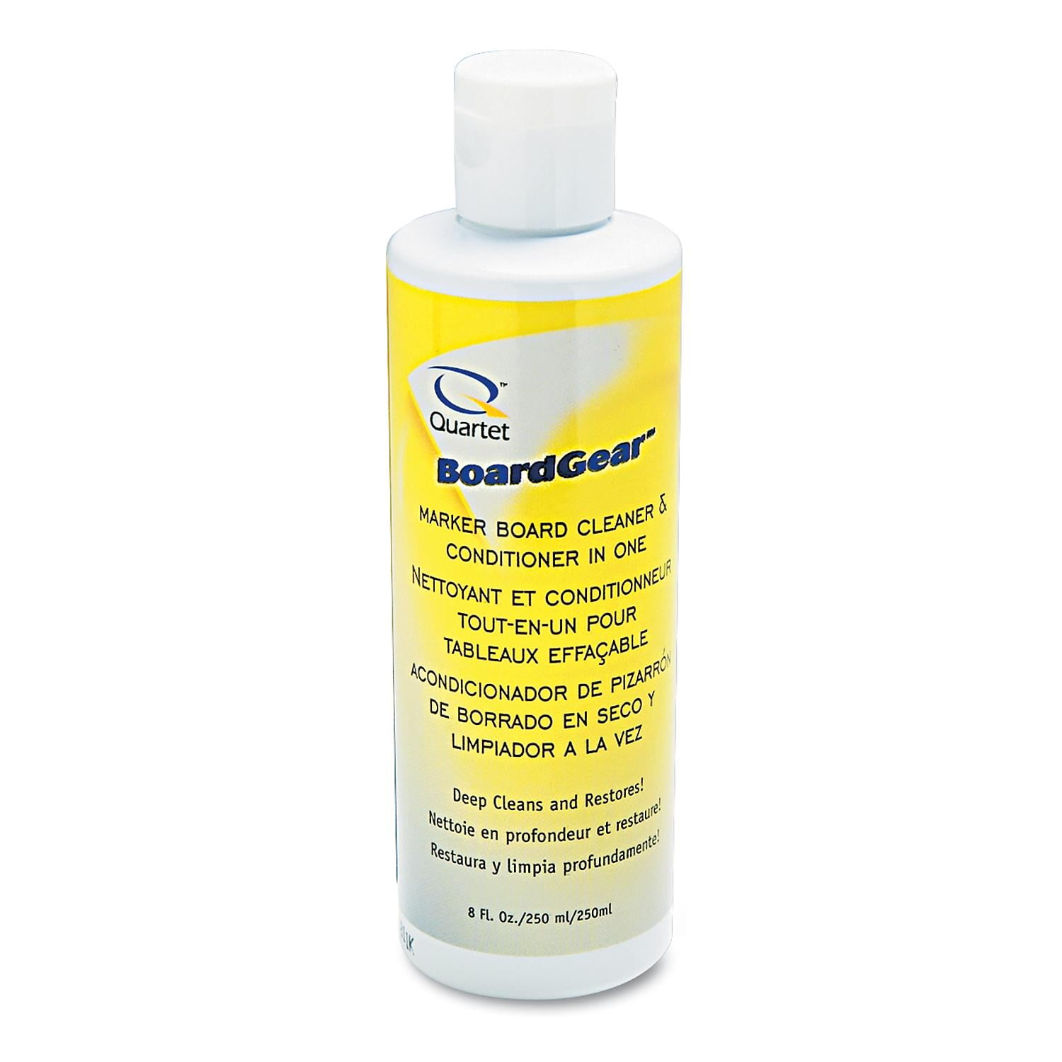 Quartet BoardGear Marker Board Conditioner/Cleaner for Dry Erase Boards 8oz Bottle