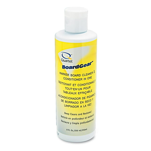 Quartet BoardGear Marker Board Conditioner/Cleaner for Dry Erase Boards 8oz Bottle Walmart