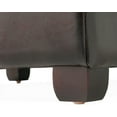 thumbnail image 5 of Storage Ottoman, Upholstered Fabric Ottoman with Storage, Storage Bench with Safety Hinge, for Entryway Living Room  Bedroom, Espresso, 5 of 9