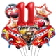 thumbnail image 3 of Decoraciones para fiestas de cumpleaños de Cars Disney Pixar Cars Lightning Mcqueen Globos Servilletas de papel Vasos Platos Bolsas de regalo Vajilla Suministros, 3 of 5