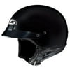 HJC CS-2N Open Face Motorcycle Helmet Black XXL
