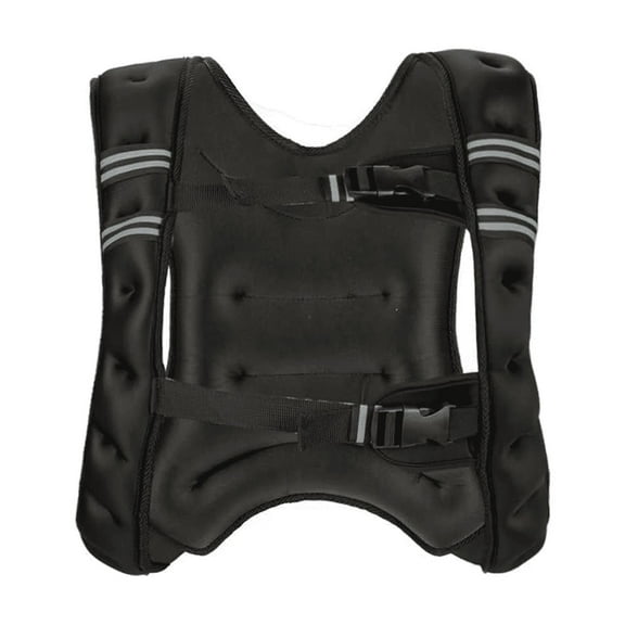 Weighted Vest,12lb/16lb/20lb/25lb/30lb Weight Vest with Reflective Stripe and Pocket for Men, Women Workout, Strength Training, Running, Walking, Jogging