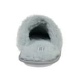 thumbnail image 7 of Ellen Tracy Fluffy Faux Fur Home Slippers, Grey (Women's), 7 of 7