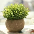 thumbnail image 2 of Fake Plant Retro Pot Artificial Flower Bonsai Garden Home Office Decor, 2 of 8