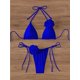 thumbnail image 1 of Conjunto de Bikini Sexy para mujer, traje de baño con estampado Floral 3D, Micro Bikinis brasileños recortados, traje de baño de playa con Tanga, color blanco y negro, 2024, 1 of 5