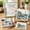 B#008, variant on Timeless American Destinations Sea Glass Art Kit, Historic Southern Street Mosaic Craft Set for Beginners, Complete Tools Included, Home Tabletop Decoration