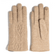 thumbnail image 1 of Guantes de pura cachemira | diseño de tejido de flores molidas, 1 of 5
