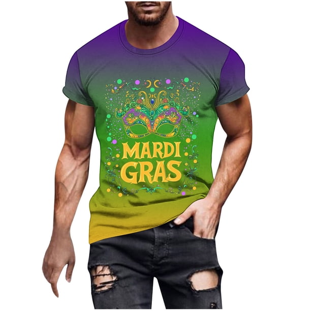 Camisetas de Manga Larga para Hombres Imprimir Fallow Cuello Redondo Camiseta, Moda Casual Manga Corta Mezcla de Algodón/Lino