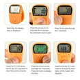 thumbnail image 2 of ZPAQI Electronic Digital Finger Rings Tally Counter Handheld Knitting Row Counter, 2 of 20