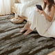 thumbnail image 3 of Alfombra Merelax de 183 x 274 cm, suave y esponjosa, beige, peluda, 3 of 9