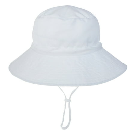 

Sun Hat For Baby Protection Screen Cap Fisherman S Swim Hat White