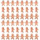thumbnail image 1 of 60 Pcs Mini Plastic Babies Kids Bath Toy Tiny Figurine Baby Shower Bathing Doll Bulk For Party Favor, 1 of 4