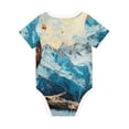thumbnail image 6 of Rocae Iceberg Bald Eagle for Baby Cotton Short-Sleeve Bodysuits for Unisex Onesies Bodysuit-18 Months, 6 of 7