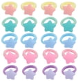 thumbnail image 1 of Shisuyan Anneaux pour Cheveux pour Tout-Petits Résine Étoilée 30 Pcs, 1 of 8