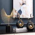 thumbnail image 4 of Modern Abstract Art Ceramic Statue Sculpture home decor, 4 of 5