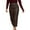 Brown, variant on Fiaer Skirts for Women Trendy Fall 2025 Elastic Waist Ruched Bodycon Slit Pencil Midi Leather Skirt Bussiness Casual Red L