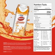 BOOST Breeze Clear Nutritional Drink, 9g Protein, 250 Calories, Orange, 8 fl oz (Pack of 24)