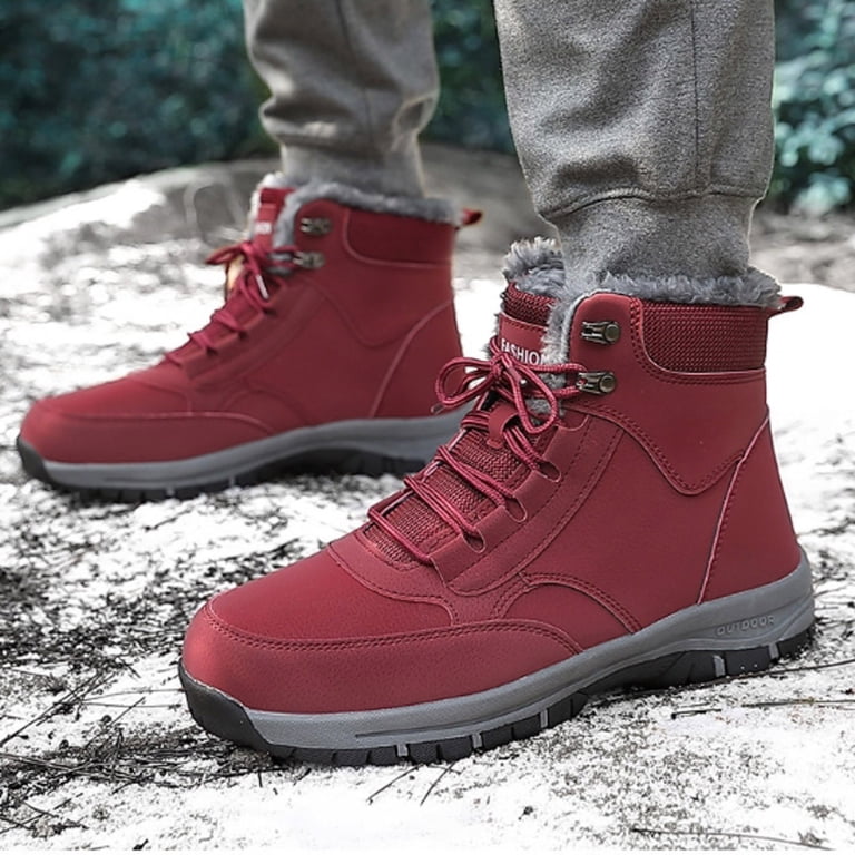 adviicd Snow Boots for Men Waterproof Men display picture 3