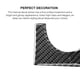 thumbnail image 5 of De Fibra De Carbono Brillante, Control Central, Interruptor De Aire Acondicionado, Pegatinas Embellecedoras, Paneles Compatibles Con Toyota Tundra 2014-2018 seitruly VI003869-00, 5 of 7