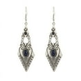 thumbnail image 1 of Xiao Hua Pendientes colgantes de estilo retro, nuevos y únicos, para mujer, estilo étnico bohemio, vintage (plateados)., 1 of 4