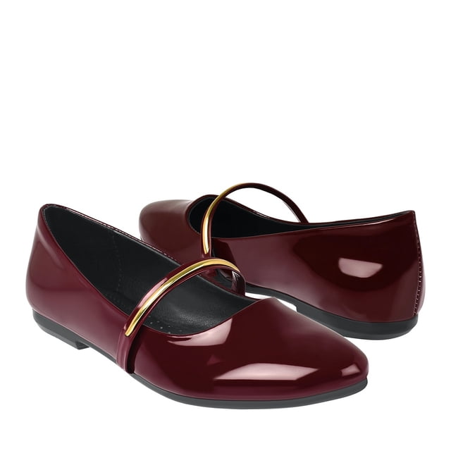 ZAPATOS STYLO MUJER 20039 CHAROL VINO