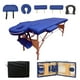 thumbnail image 1 of Camilla para masaje PLEGABLE PORTÁTIL y RECLINABLE LENIVE Color AZUL CAMA-1A, 1 of 5