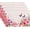 Butterfly Red Floral, variant on Table Placemats Set of 4,Washable Wipeable PVC Vinyl Woven,Heat Resistant Placemats for Dining Tables,11.7x17.5 Inch Place Mats Indoor Set of 4,Red Rose