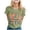 Green, variant on T Shirts For Women Letter Print Short Sleeved First Day Of School Short Sleeved Teacher Back To School Shirts Beach Outfits