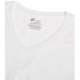 thumbnail image 2 of Hanes Men's White and Assorted V-Neck T-Shirts 6 White (6 Pack) Small, 2 of 4