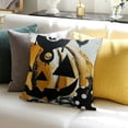 thumbnail image 3 of BANET Halloween Happy Halloween Short Plush Sofa Throw Cushion Cover Home Decoration 20x20in, 3 of 5