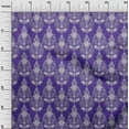 thumbnail image 3 of oneOone Silk Tabby Dark Purple Fabric Block Sewing Material Print Fabric By The Yard 42 Inch Wide-QE, 3 of 5